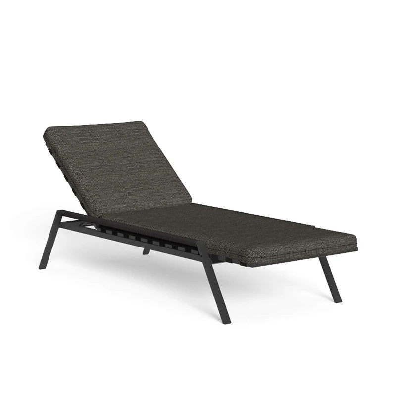 Upholstered Sunbed COTTAGE by Ramón Esteve for Talenti