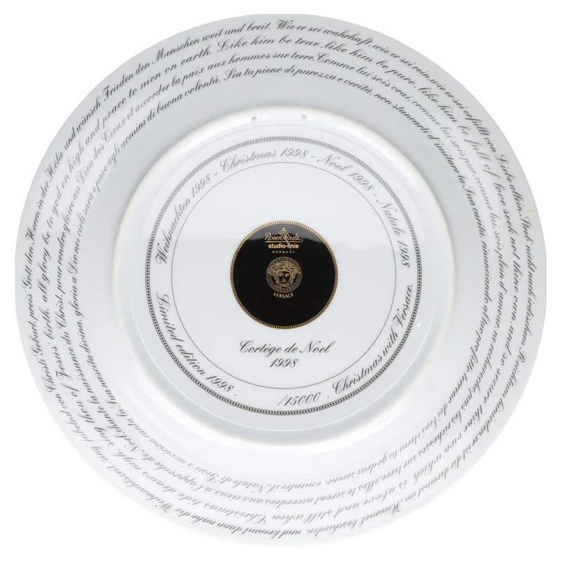 Weihnachtsteller Sammelteller Wandteller 1998