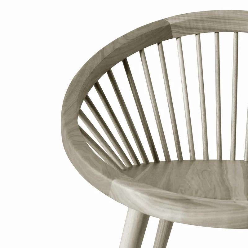 Walnut Dining Chair NIDO by Dale Italia