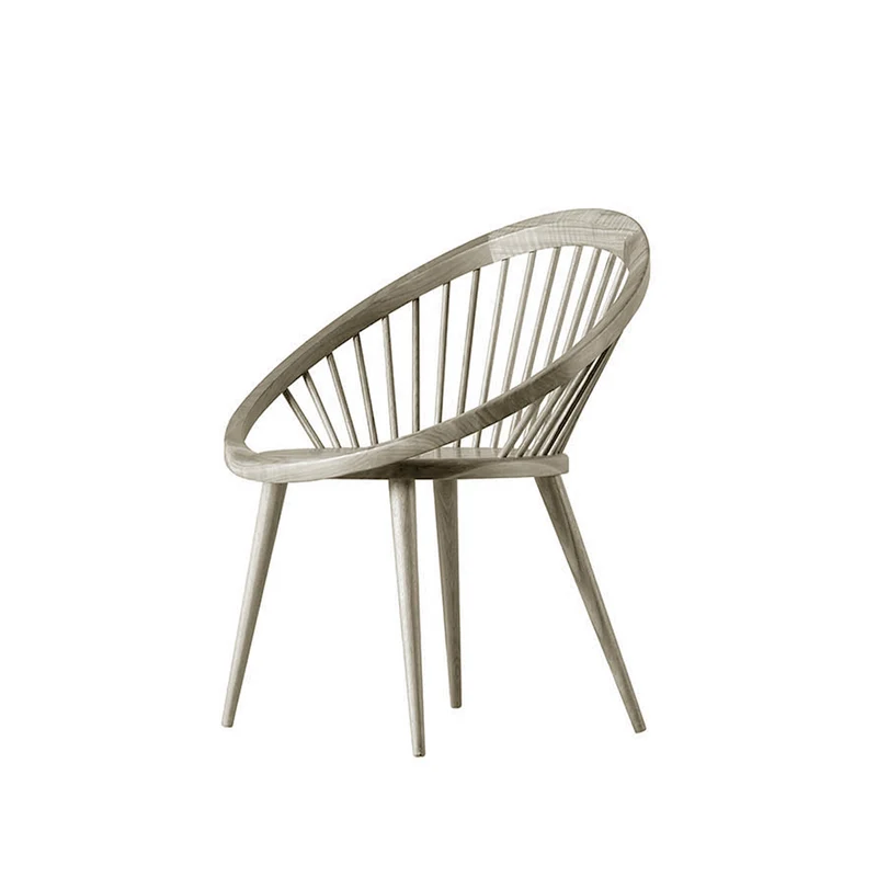 Walnut Dining Chair NIDO by Dale Italia