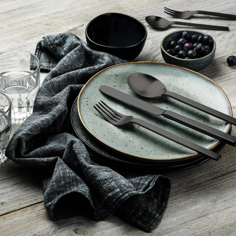 Stainless Steel Cutlery STILE Set of Seventy-Five by Pininfarina for Mepra