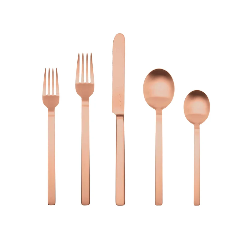 Stainless Steel Cutlery STILE Set of Seventy-Five by Pininfarina for Mepra