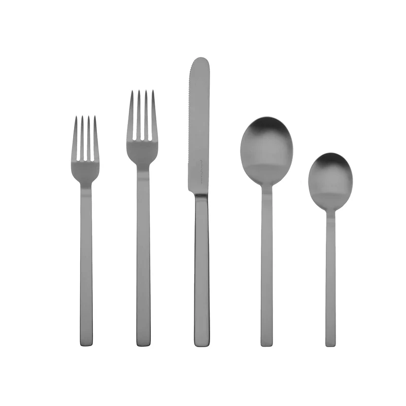 Stainless Steel Cutlery STILE Set of Seventy-Five by Pininfarina for Mepra