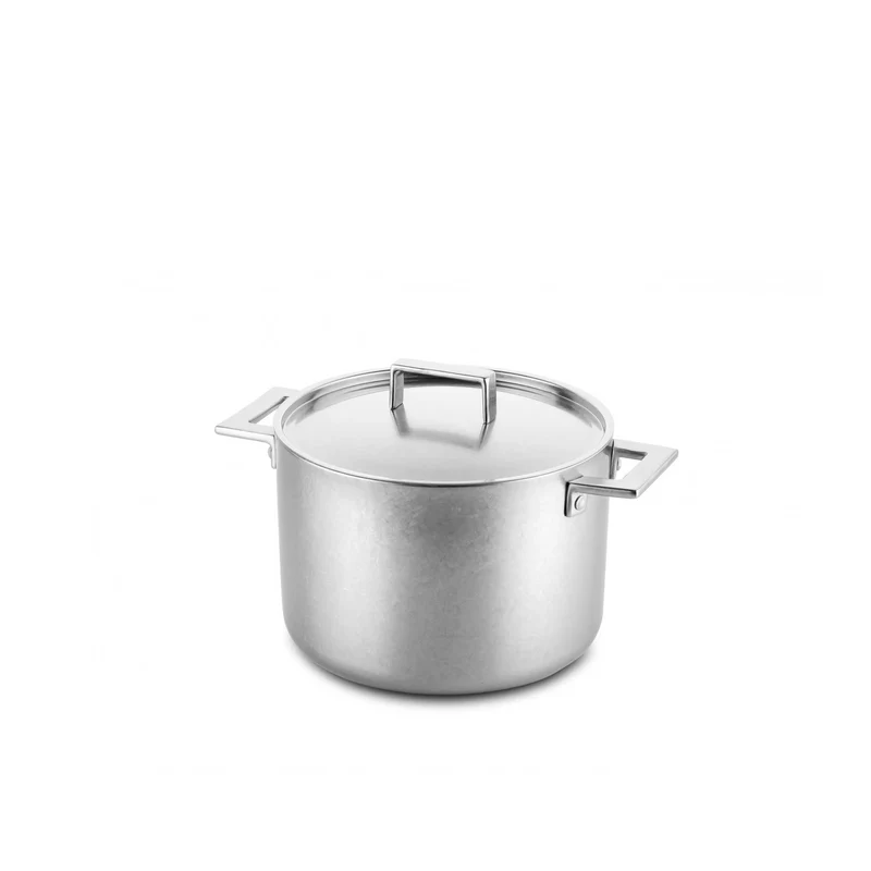 Stainless Steel Pot DEEP POT ATTIVA PEWTER by Mepra