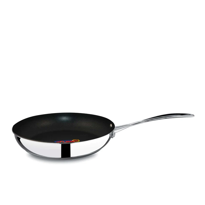 Stainless Steel Pan FRYING PAN GLAMOUR STONE Set of Three by Mepra