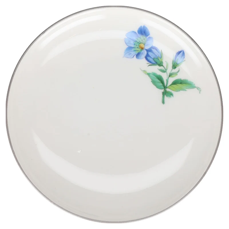 Untertasse für Mokka Espresso Blüte Blau Typ II