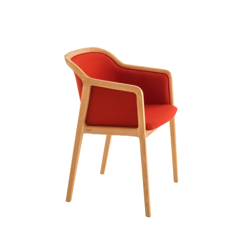Upholstered Armchair VIENNA by Emmanuel Gallina for Colé Italia