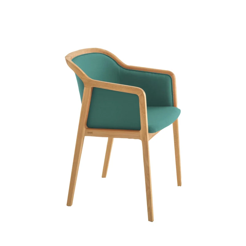 Upholstered Armchair VIENNA by Emmanuel Gallina for Colé Italia
