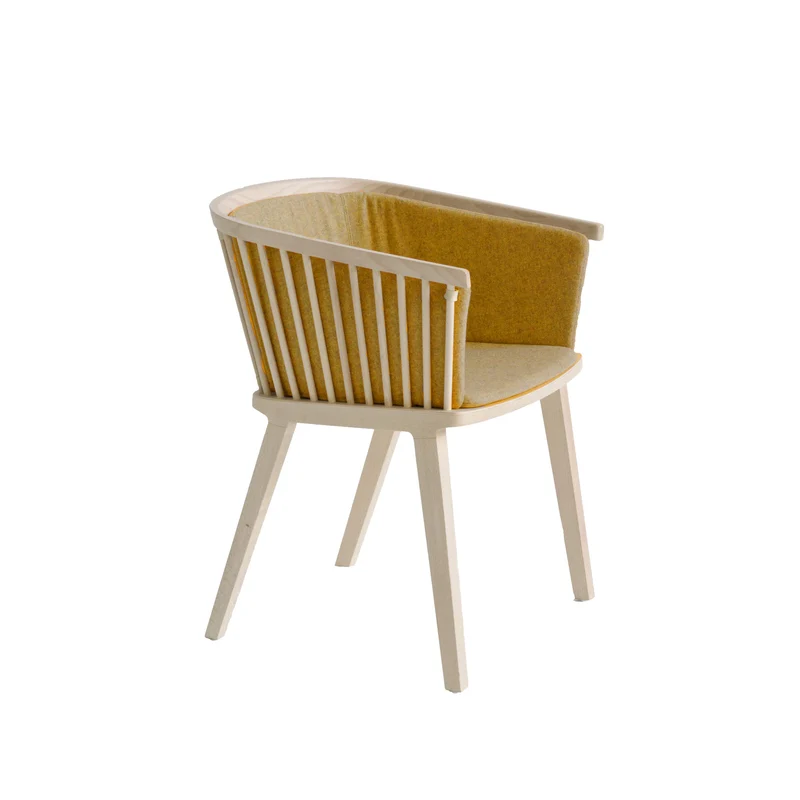 Upholstered Chair SECRETO by Lorenz + Katz for Colé Italia