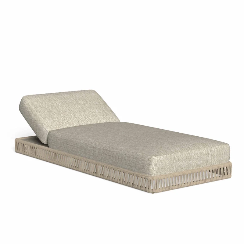 Upholstered Sunbed CLIFF by Ludovica + Roberto Palomba for Talenti