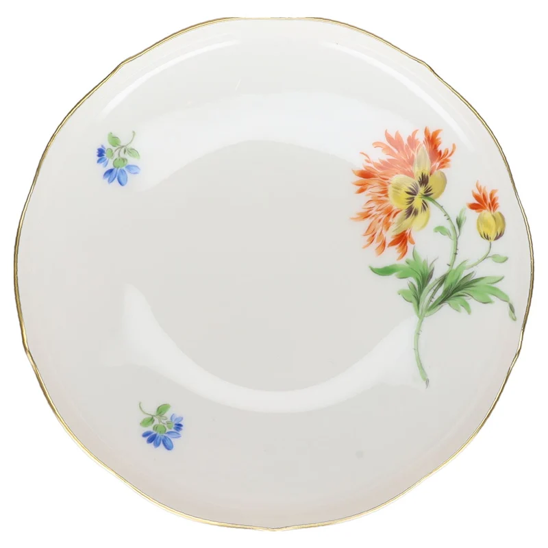 Untertasse für Kaffee Blüte Gelb Orange Typ I