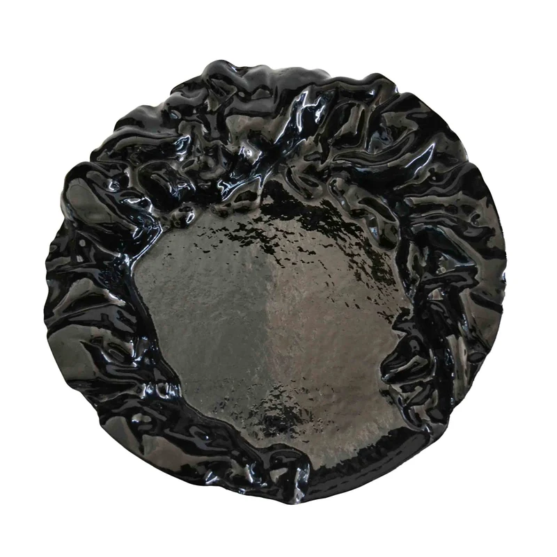 Murano Glass Centerpiece STROPICCIATO by D.i. Più Andretto Design