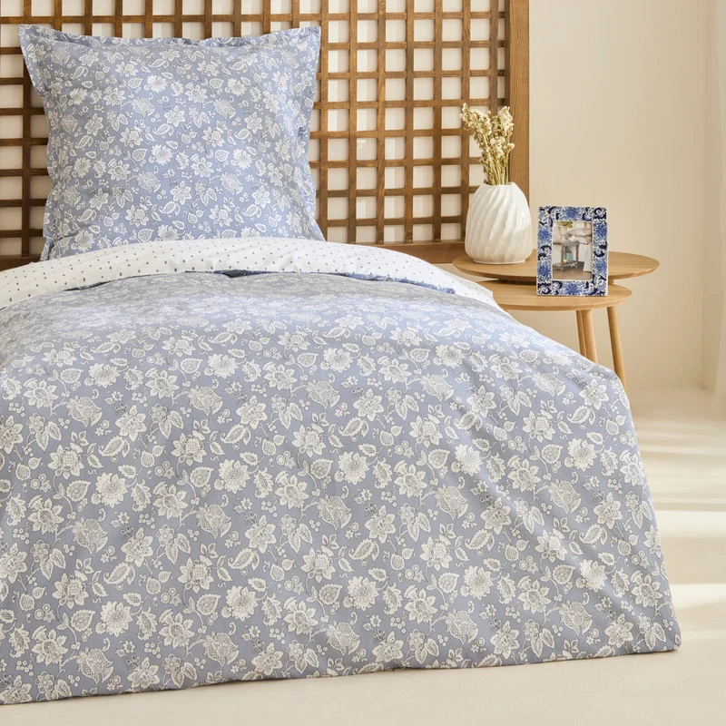 Karaca Celerina Bettwäsche-Set, Einzelbett, Blau