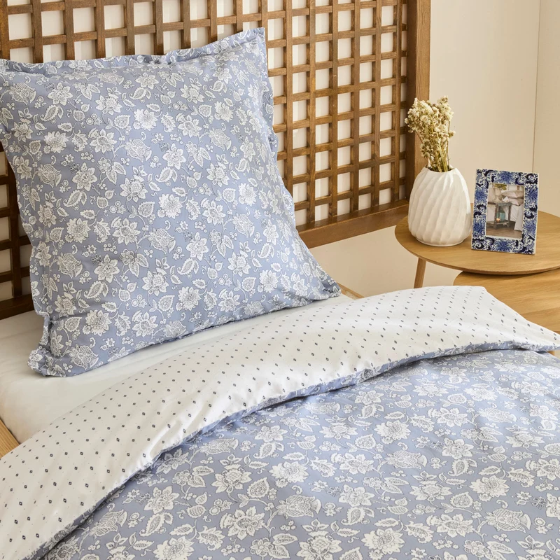 Karaca Celerina Bettwäsche-Set, Einzelbett, Blau