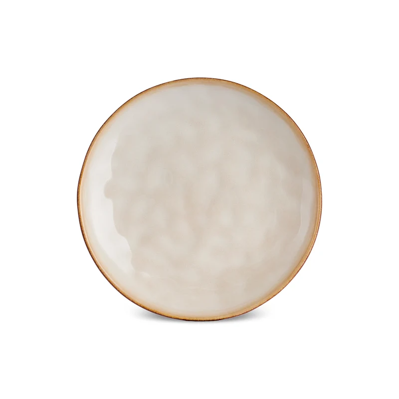 Karaca Aria Dessert-/Beilagenteller mit Reaktivglasur, 16 cm, Beige