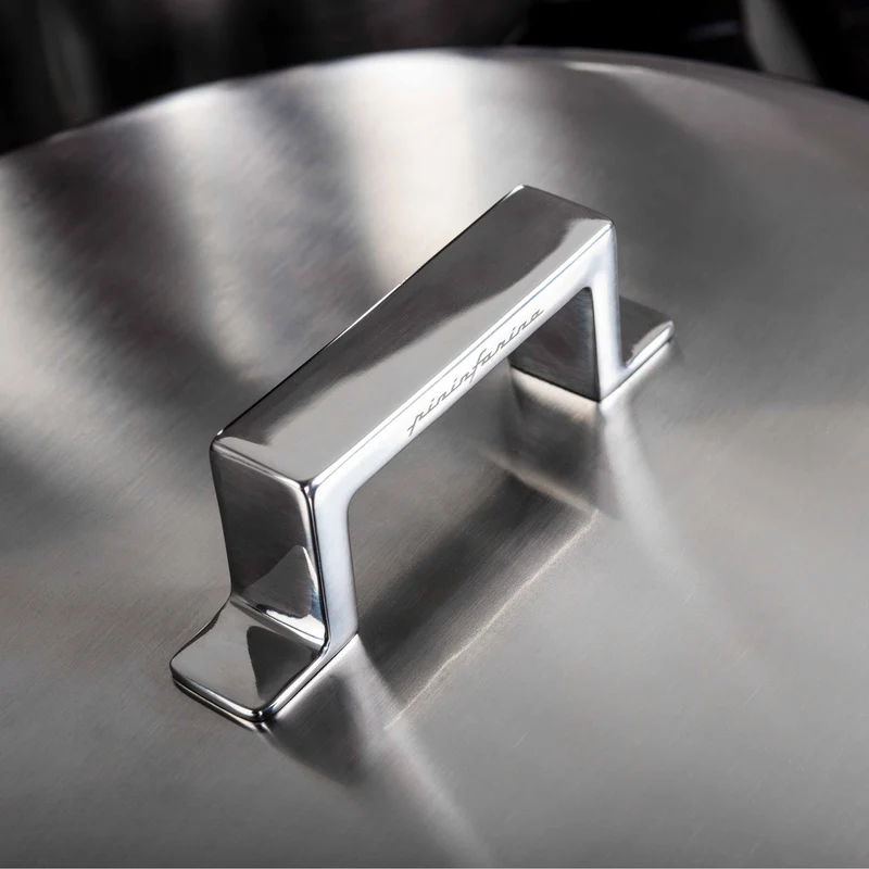 Stainless Steel Pan STILE WOK by Pininfarina for Mepra