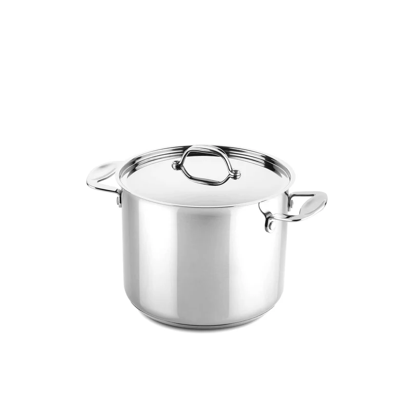 Stainless Steel Pot DEEP POT GLAMOUR STONE by Mepra
