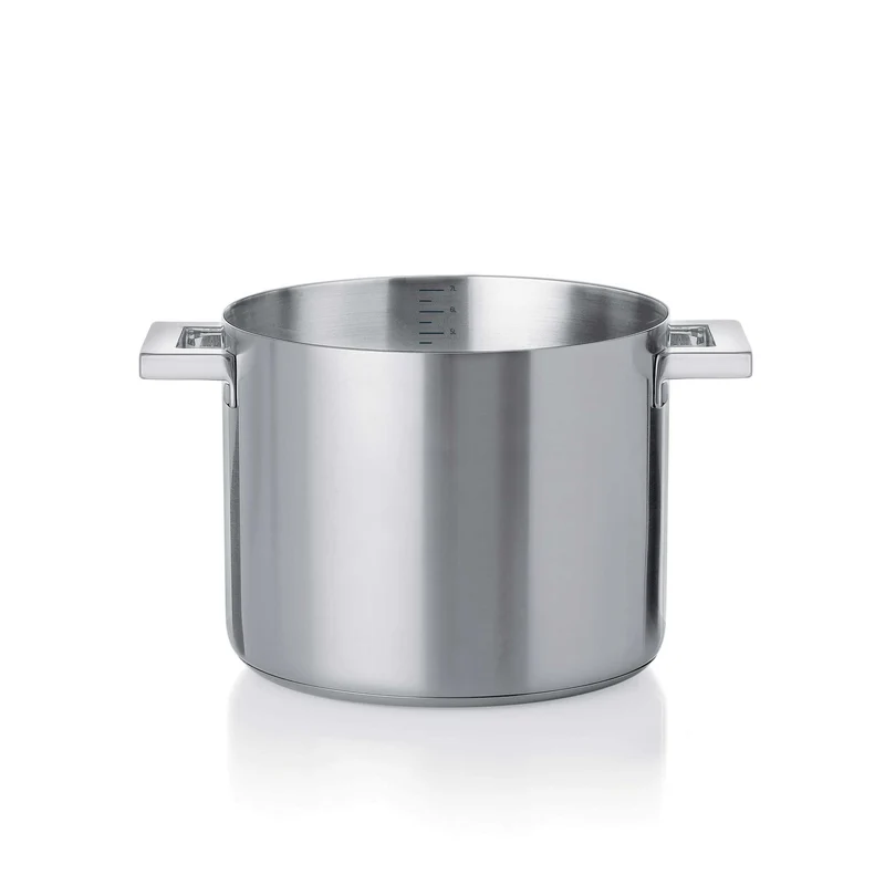 Stainless Steel Pot STILE DEEP POT by Pininfarina for Mepra