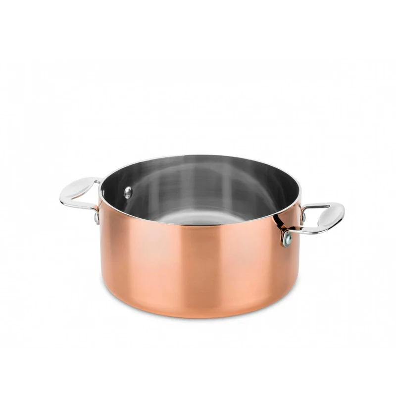 Stainless Steel and Copper Pan CASSEROLE TOSCANA by Mepra