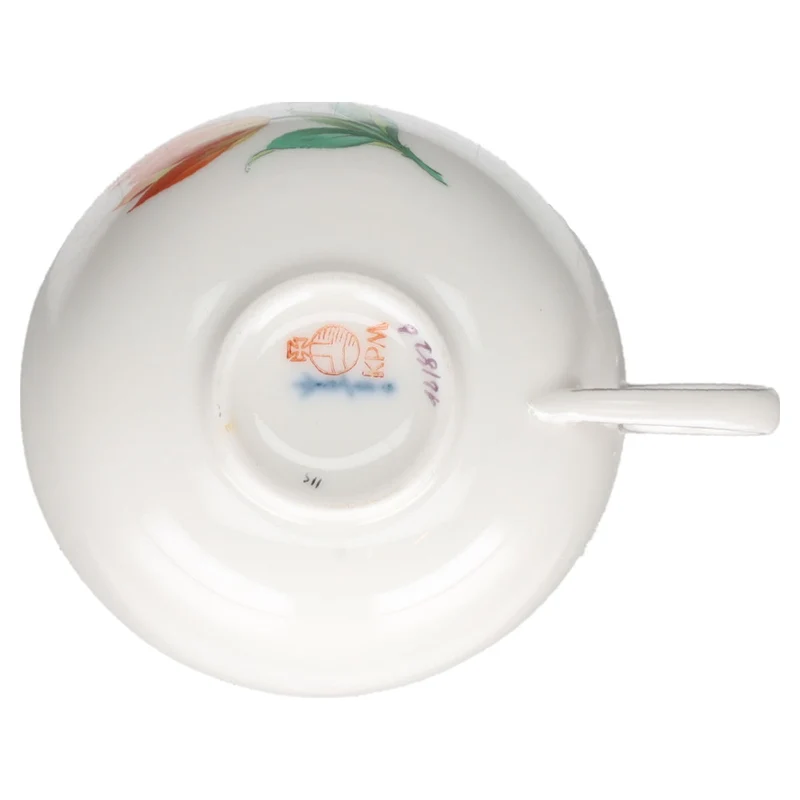 Mokkatasse Espressotasse Blüte Gelb Orange Typ I