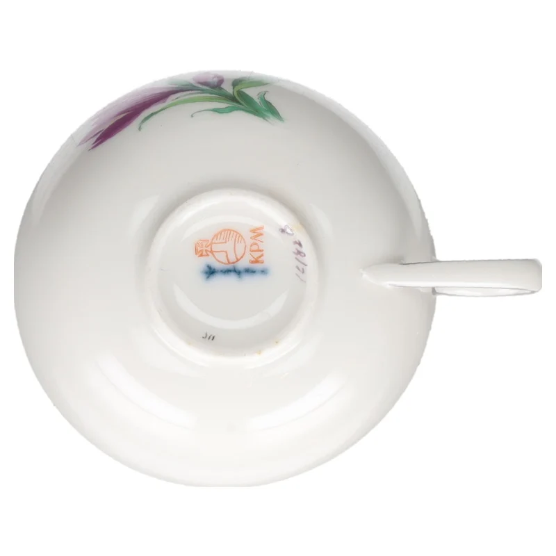 Mokkatasse Espressotasse Blüte Lila Typ I