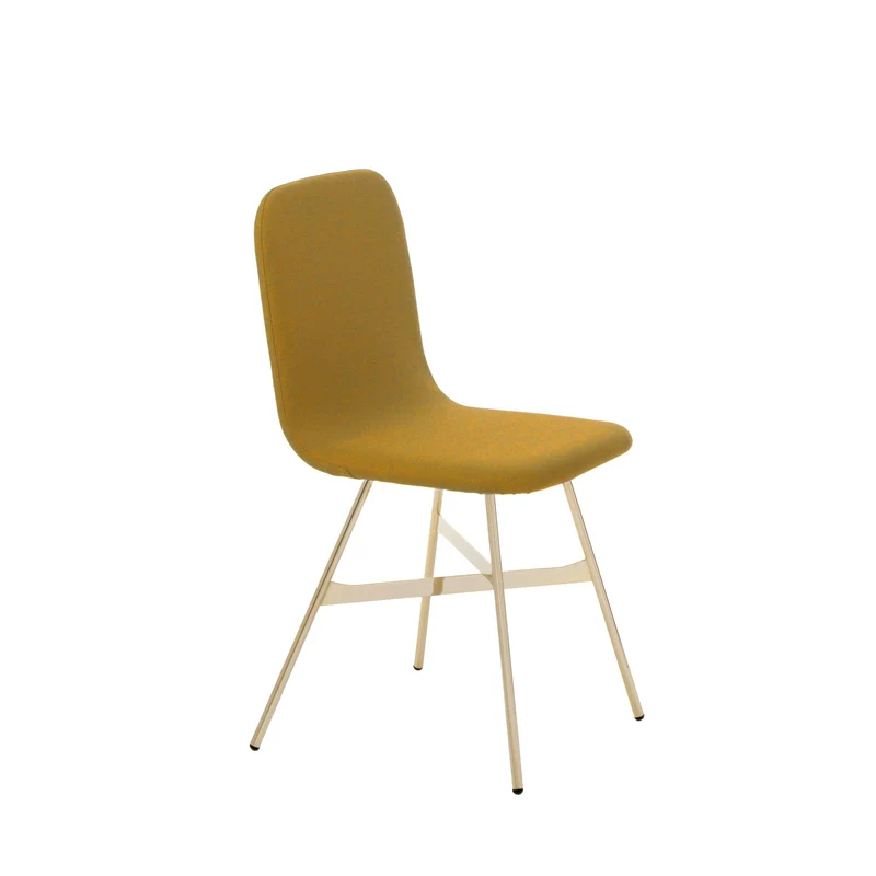 Upholstered Dining Chair TRIA SIMPLE GOLD by Colé Italia