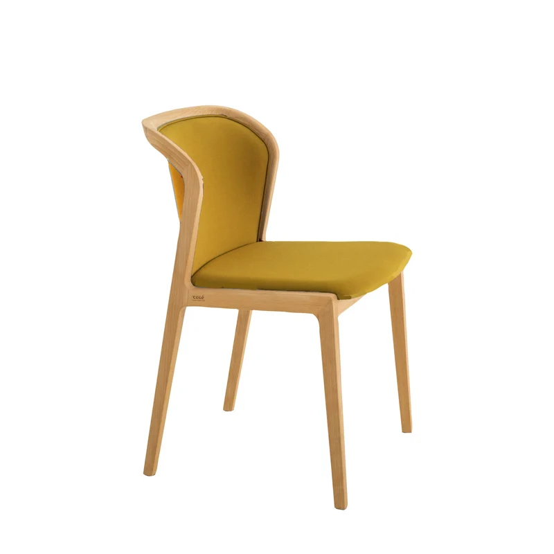 Upholstered Dining Chair VIENNA by Emmanuel Gallina for Colé Italia
