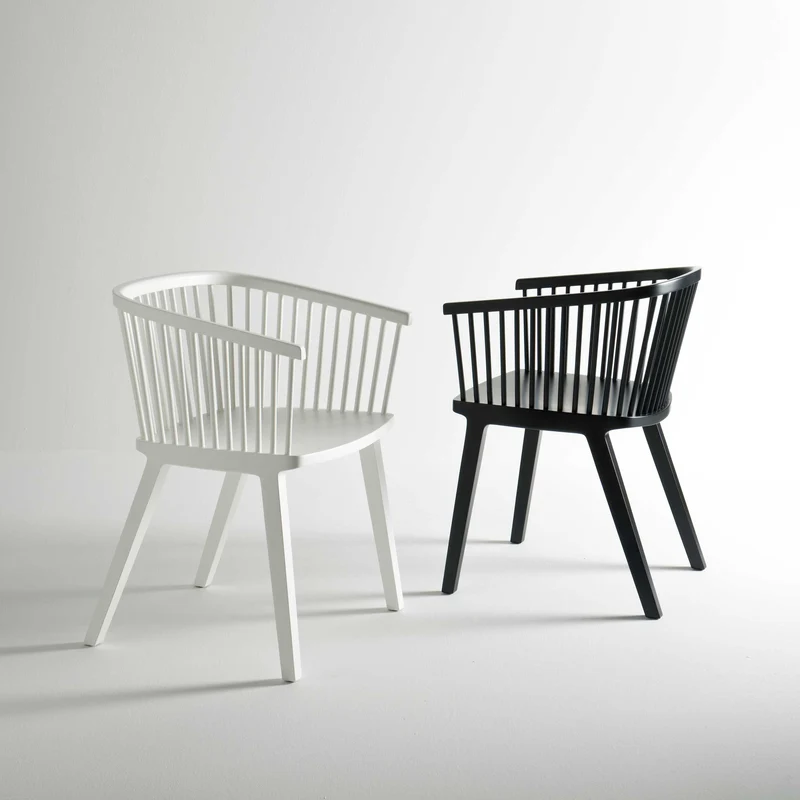 Wood Dining Chair SECRETO by Lorenz + Kaz for Colé Italia