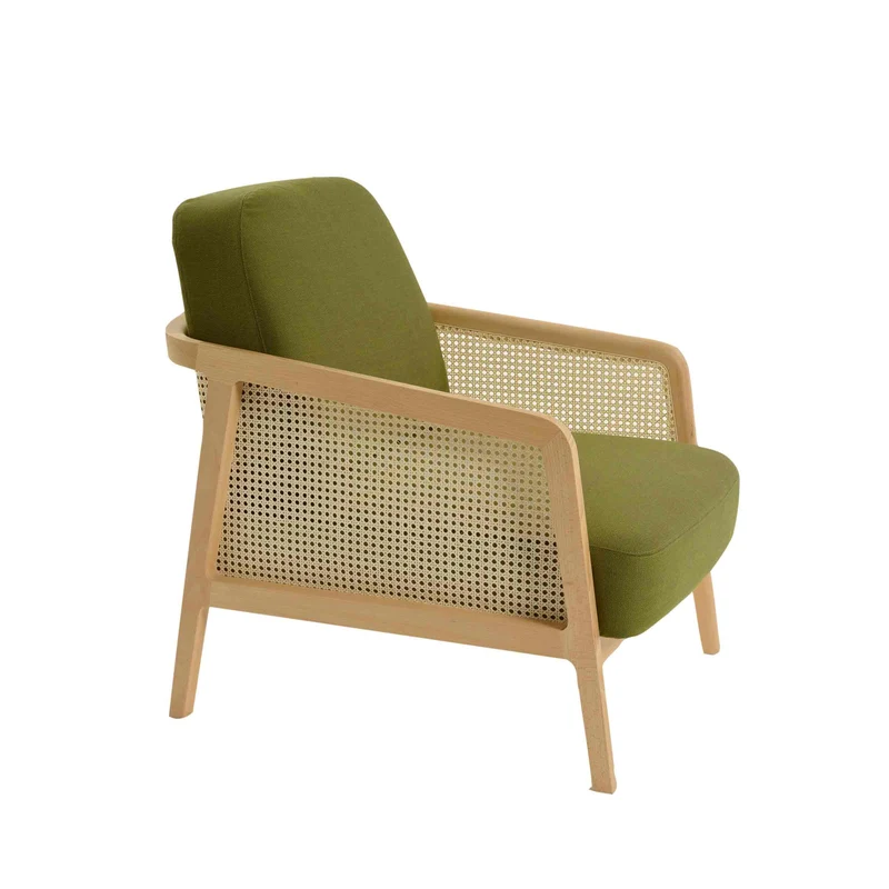 Upholstered Lounge Chair VIENNA by Emmanuel Gallina for Colé Italia