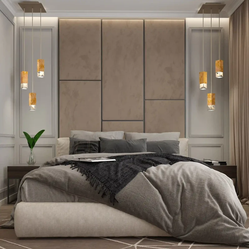 Chandelier LAMP/ONE Trio Chandelier by Formaminima