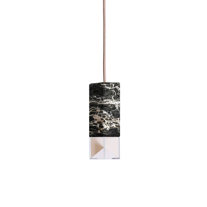 Chandelier LAMP/ONE Black Edition by Formaminima