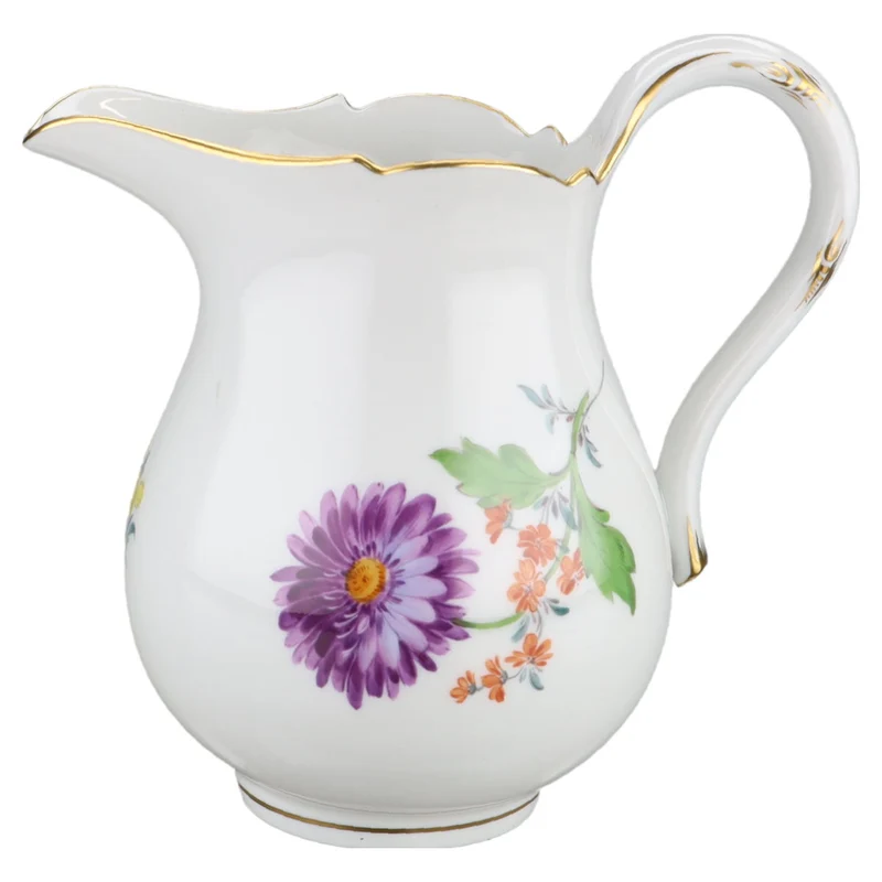 Milchkännchen groß Blüte Lila und Blüte Rosa Gelb