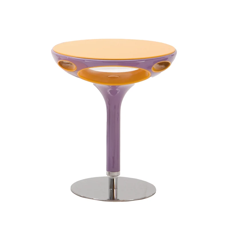 Adjustable and Swivel Accent Table RING by Giancarlo Zema for Giovannetti