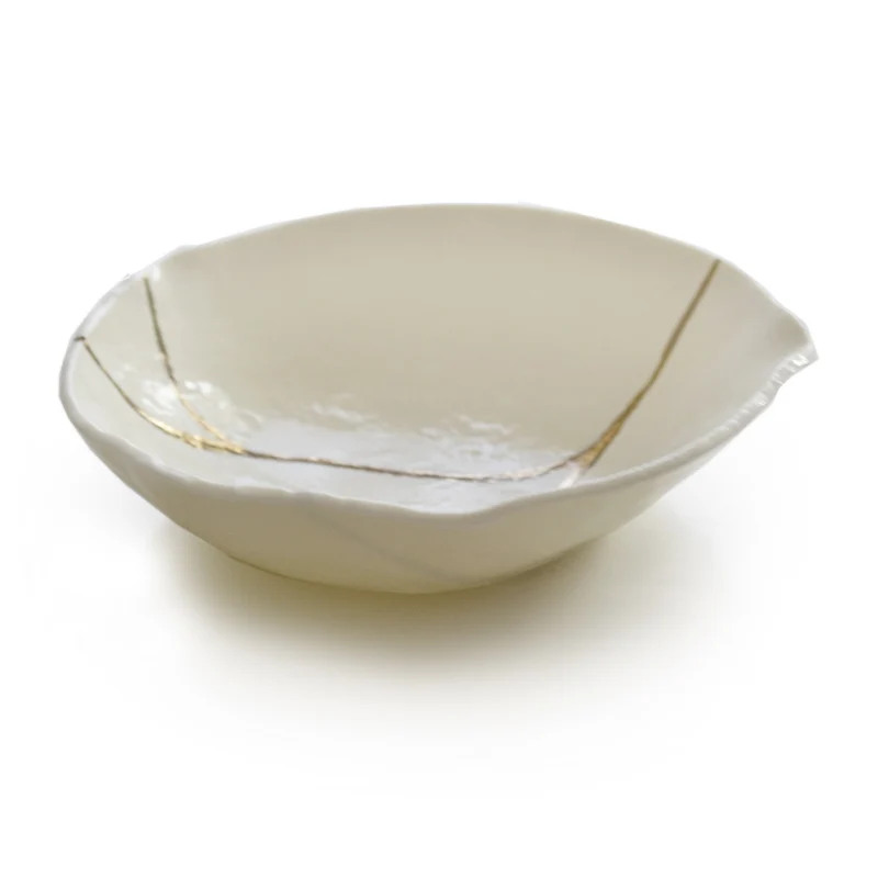 Murano Glass Rice Bowl KINTSUGI by D.i. Più Andretto Design