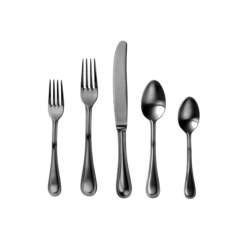 Stainless Steel Cutlery PERLA Set of Twenty-Four by Mepra