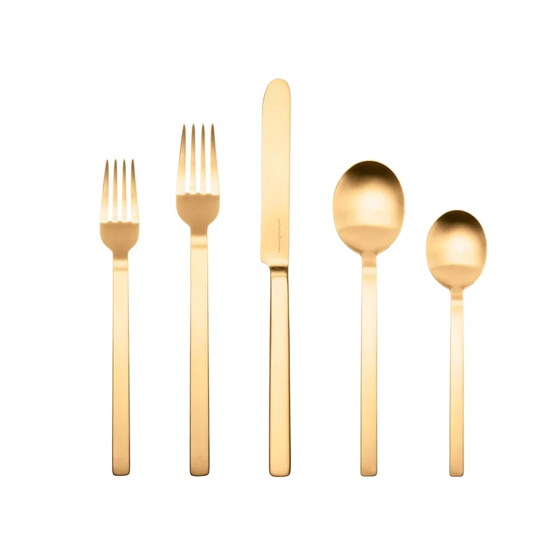 Stainless Steel Cutlery STILE Set of Twenty-Four by Pininfarina for Mepra