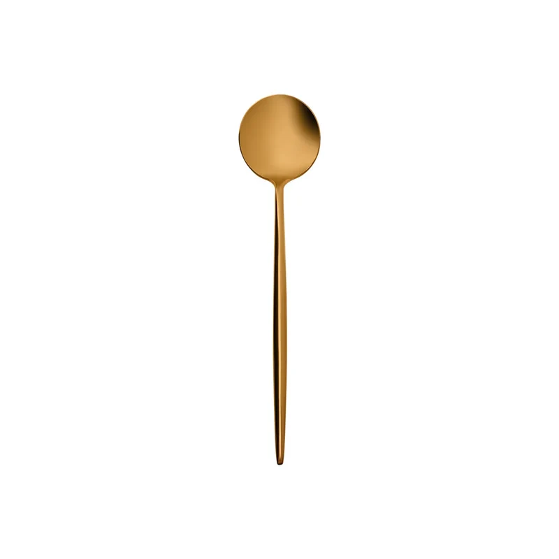 Karaca Jupiter Matte Gold 60-teiliges Besteck für 12 Personen mit Boxed