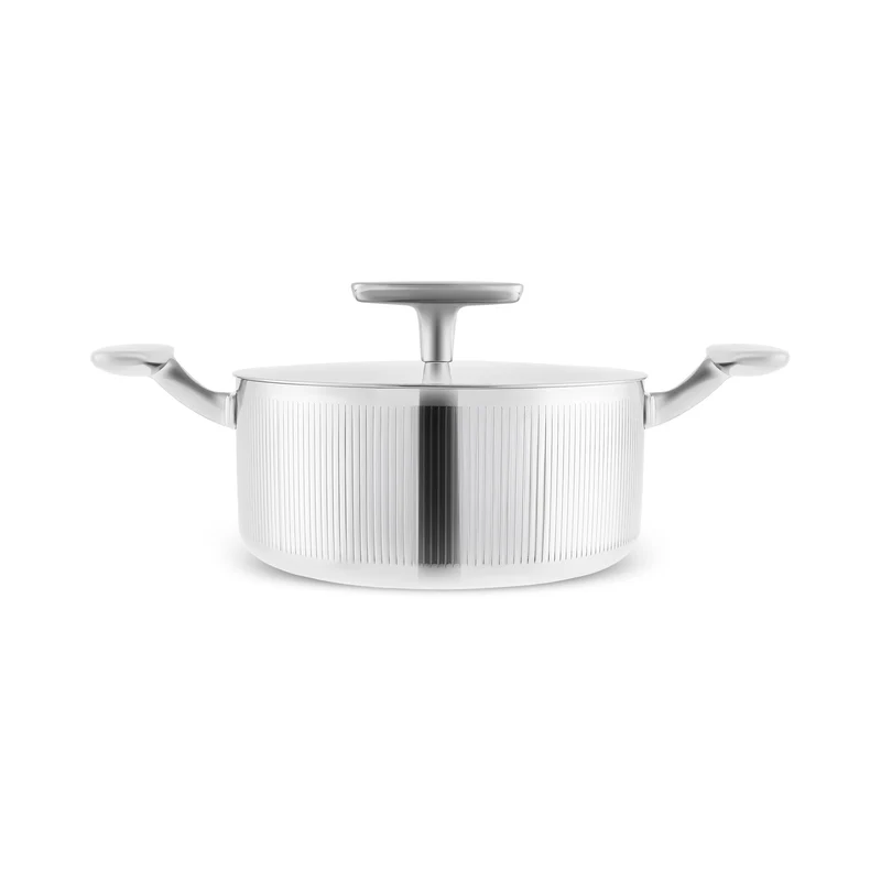 Karaca 3 Ply Rimova Flat Lid 8 Teilig Kochgeschirr Set