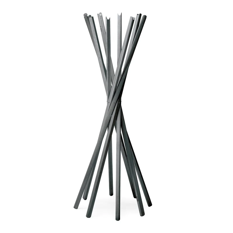 Wood Clothes Hanger SCIANGAI by De Pas, D'Urbino & Lomazzi for Zanotta