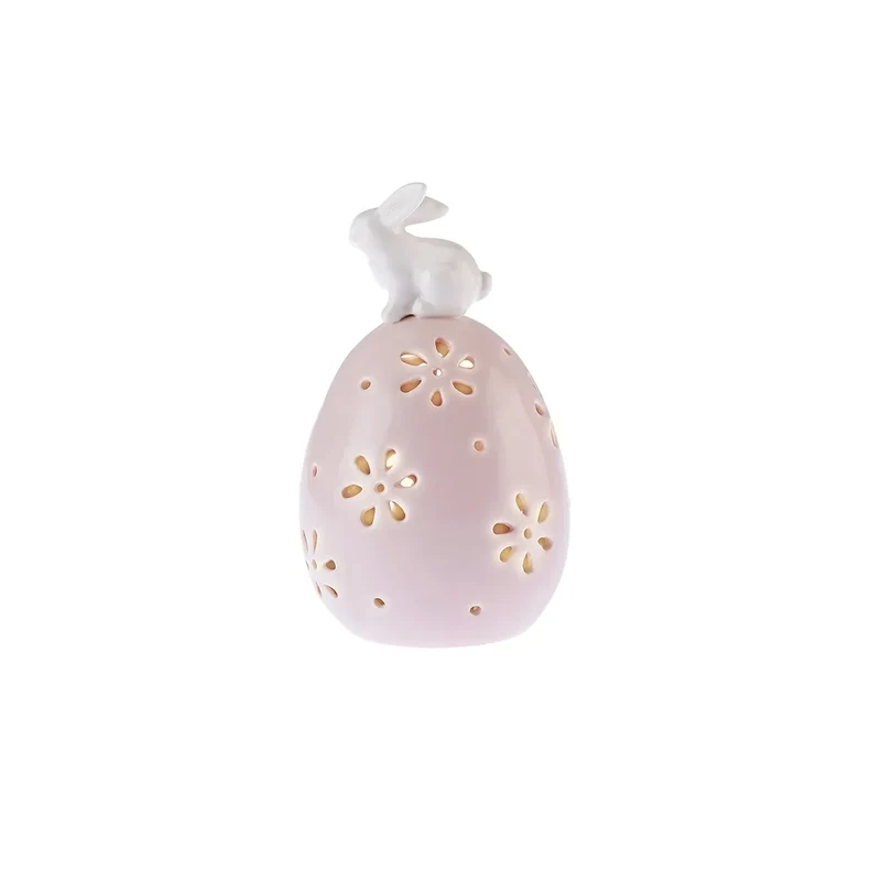 Karaca Ostern Steingut Dekorative Trinket Rosa