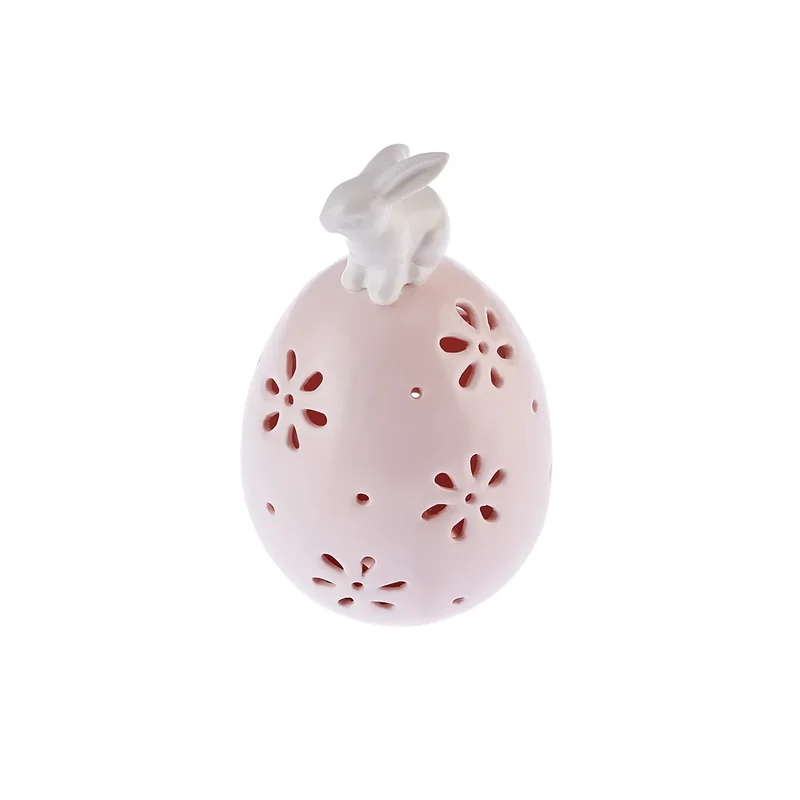 Karaca Ostern Steingut Dekorative Trinket Rosa