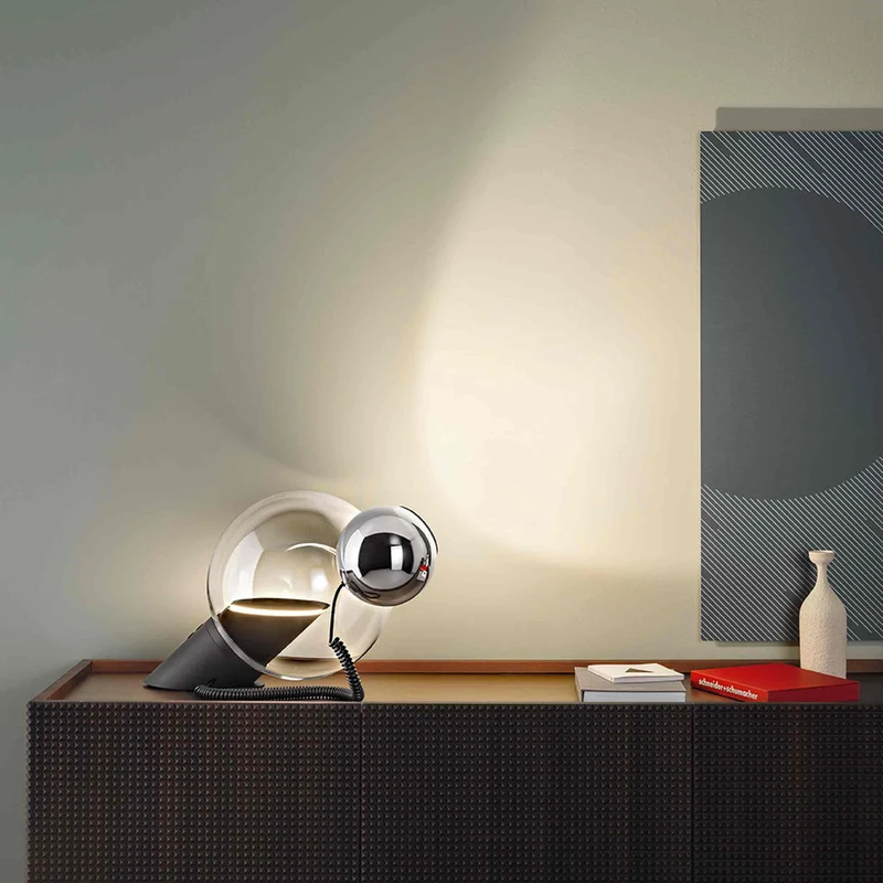 Aluminium Table Lamp GRAVITA by Antonio Macchi Cassia for Stilnovo