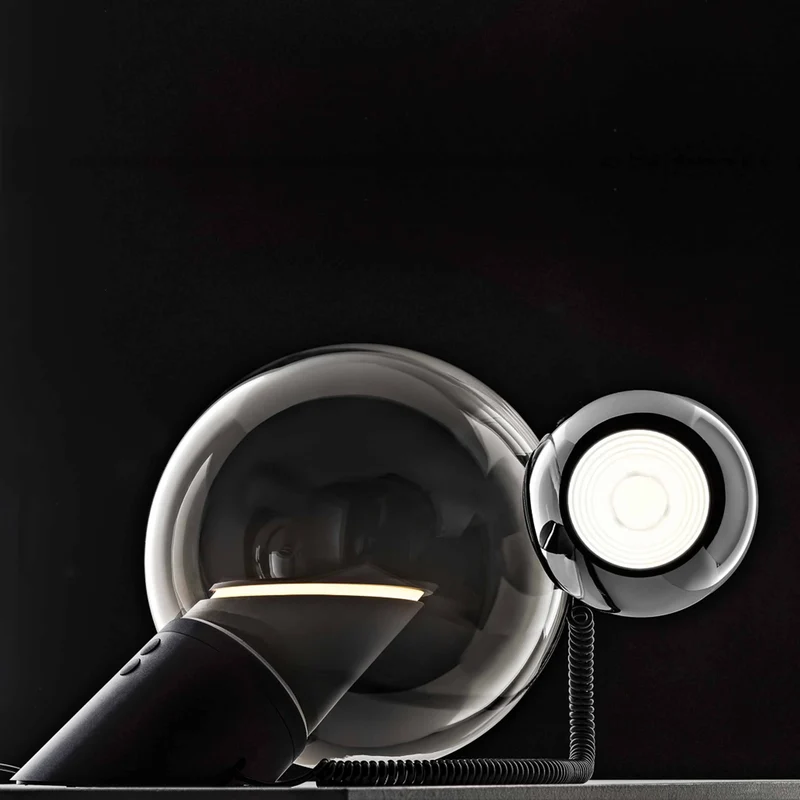 Aluminium Table Lamp GRAVITA by Antonio Macchi Cassia for Stilnovo