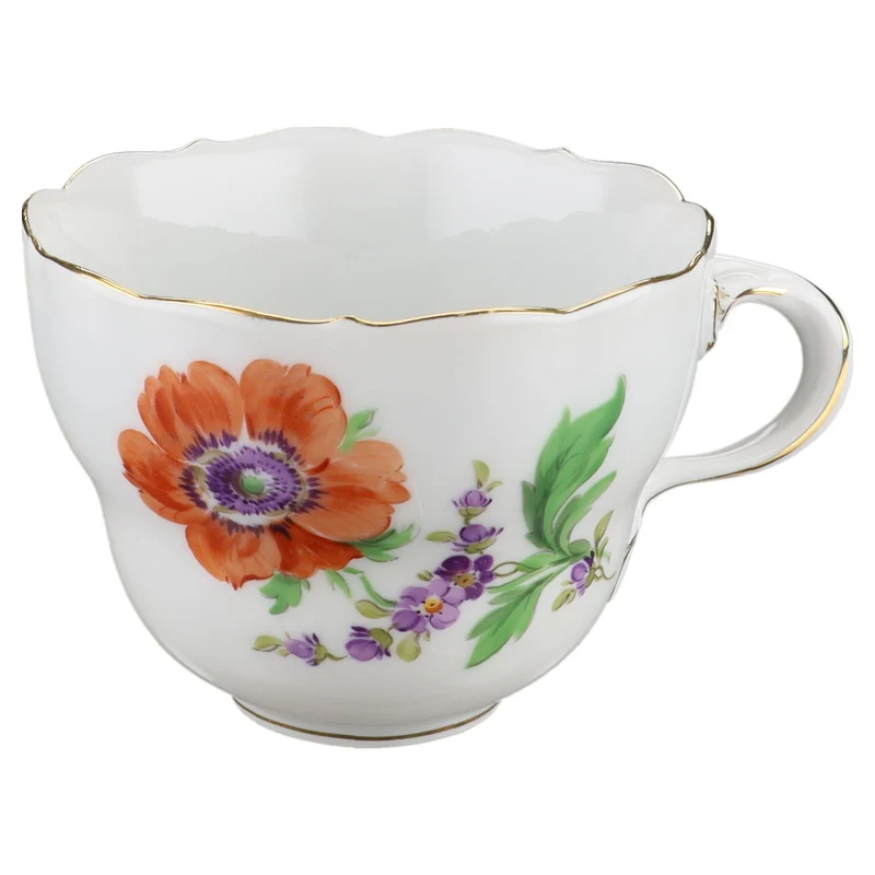 Kaffeetasse Blüte Rot Typ I