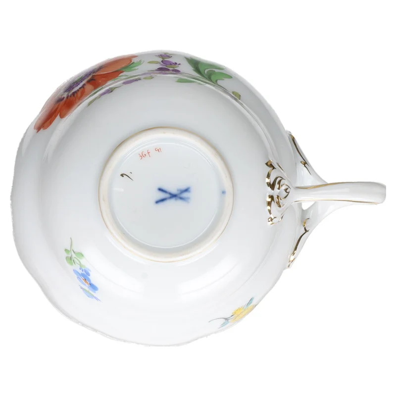 Kaffeetasse Blüte Rot Typ I