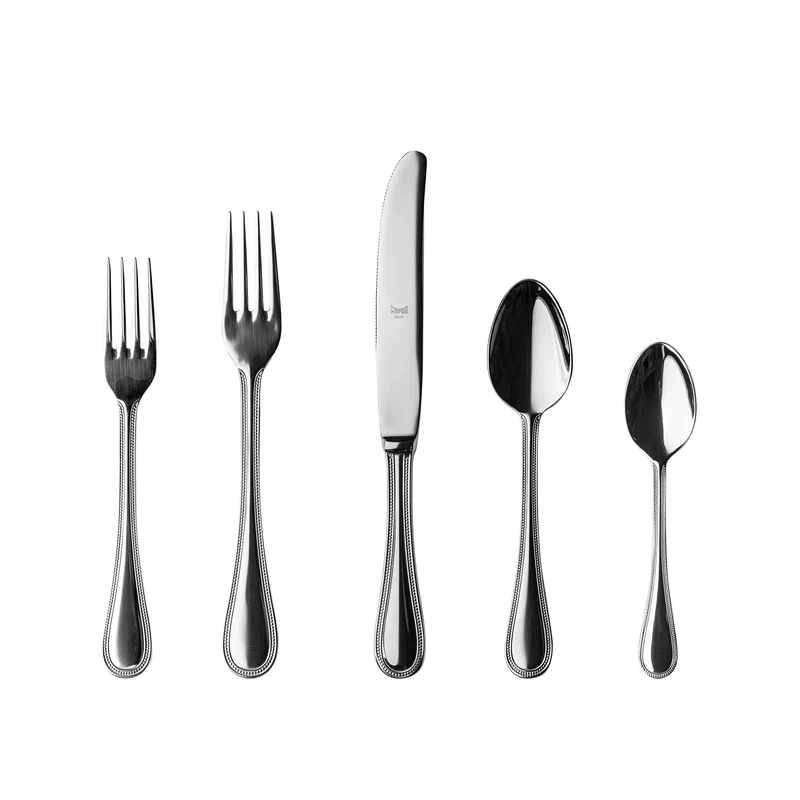 Stainless Steel Cutlery PERLA Set of Twenty by Mepra