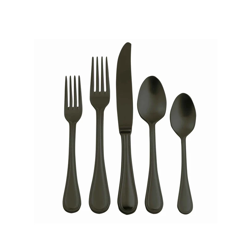 Stainless Steel Cutlery PERLA Set of Twenty by Mepra