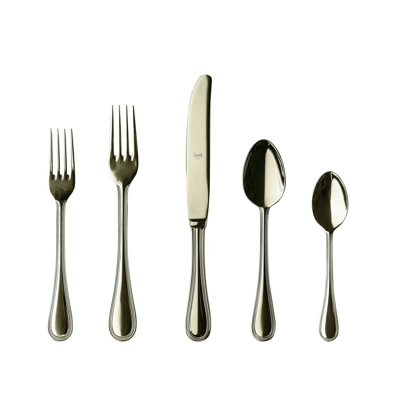 Stainless Steel Cutlery PERLA Set of Twenty by Mepra