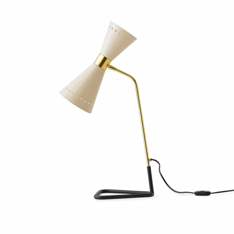 Brass Table Lamp MEGAFONO by Stilnovo