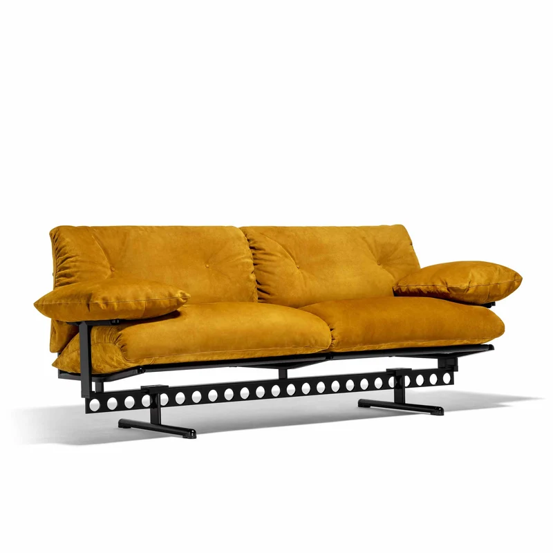 Leather Sofa OUVERTURE by Pierluigi Cerri for Poltrona Frau